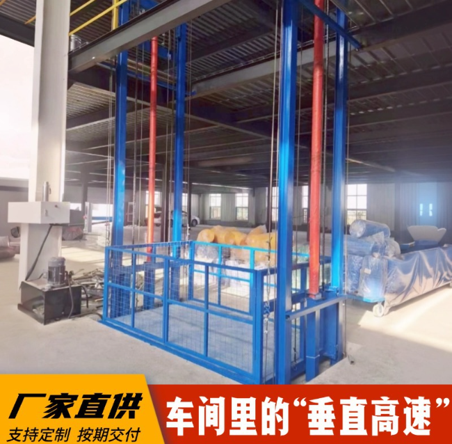 王下乡4吨二层升降货梯安装